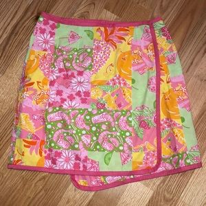 Reversible Lilly Pulitzer skirt